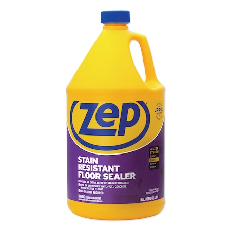 Zep Stain Resistant Floor Sealer, 1 gal Bottle ZUFSLR128EA